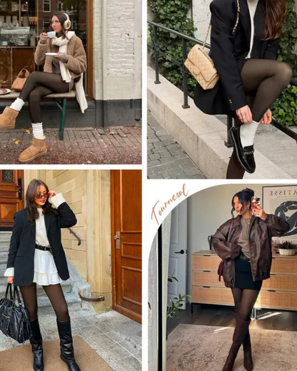 Winter Fleece-Lined Leggings